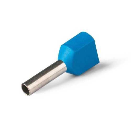 Наконечник штыревой втулочный изолированный двойной КВТ НШВИ(2) 2.5-10 картинка